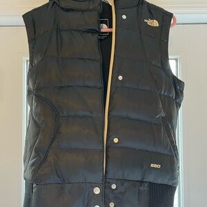 The North Face Black Puffer Vest